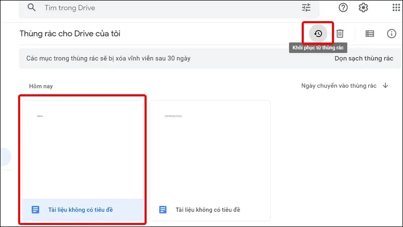 Cách khôi phục văn bản Google Docs đã xóa bằng điện thoại, máy tính cực dễ