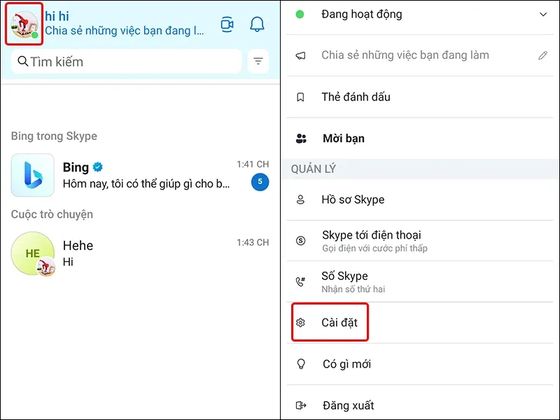 Cách không cho người khác tìm thấy tài khoản Skype của bạn trên điện thoại, máy tính