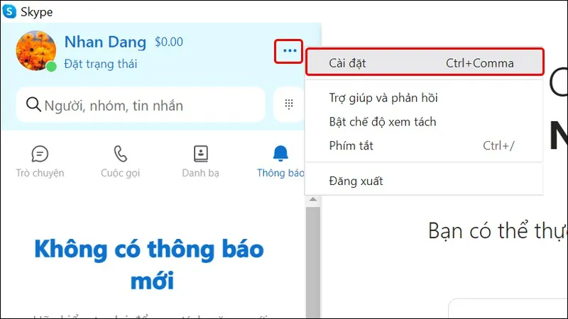 Cách không cho người khác tìm thấy tài khoản Skype của bạn trên điện thoại, máy tính