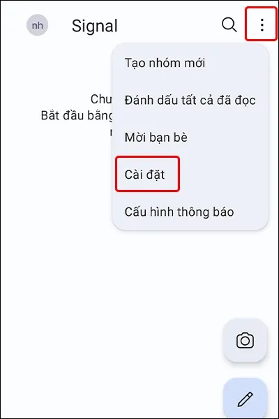 Cách kích hoạt tính năng khóa màn hình ứng dụng Signal cực dễ