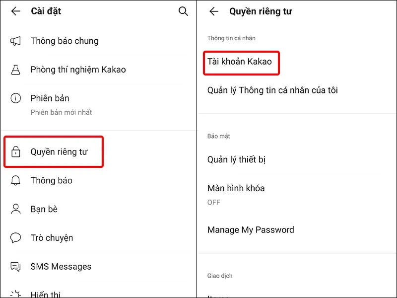 Cách kích hoạt xác thực hai bước trên KakaoTalk cực đơn giản