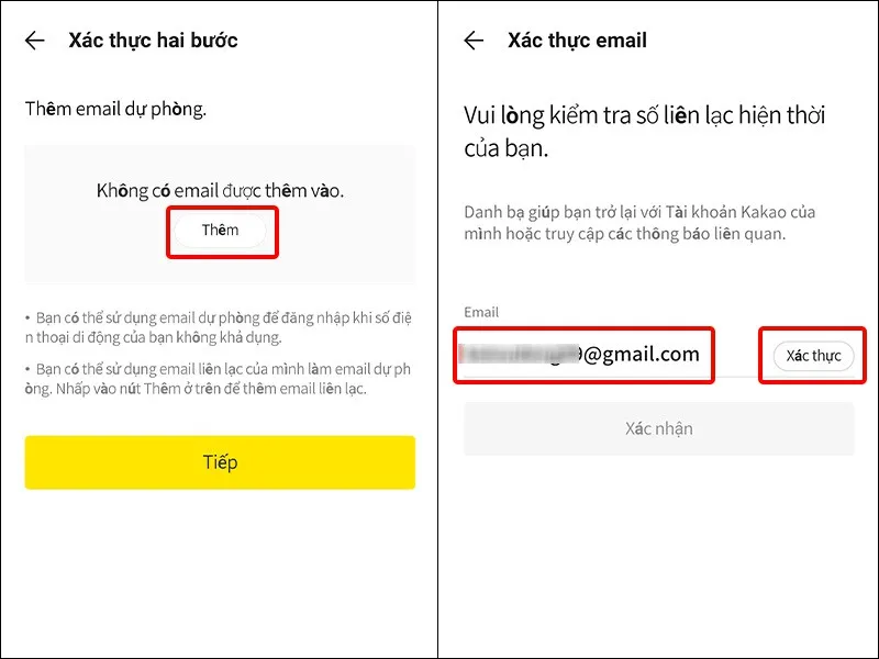 Cách kích hoạt xác thực hai bước trên KakaoTalk cực đơn giản