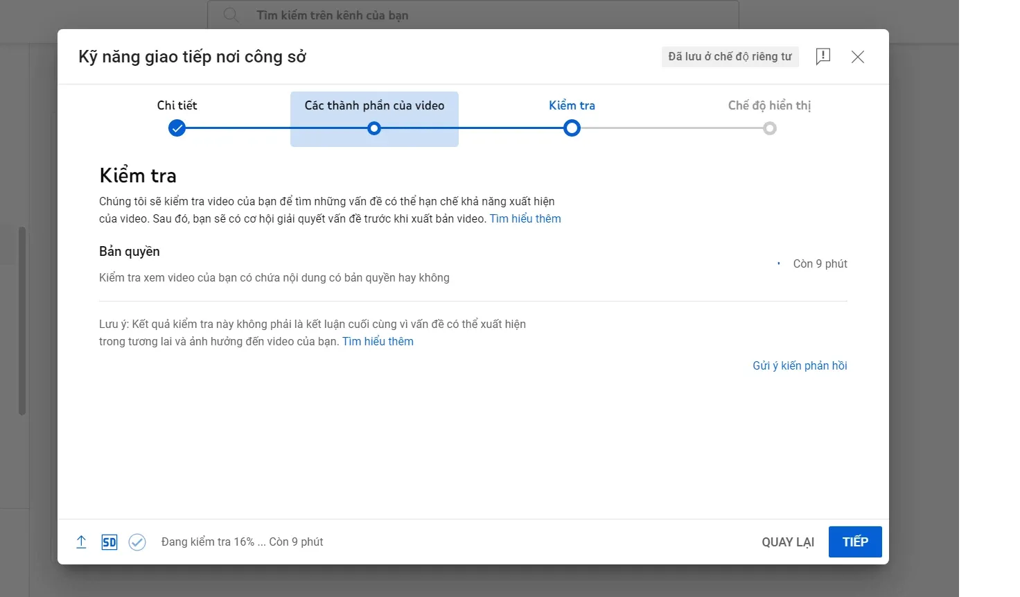 Cách kiểm tra bản quyền YouTube trước khi đăng video nhanh chóng và đơn giản