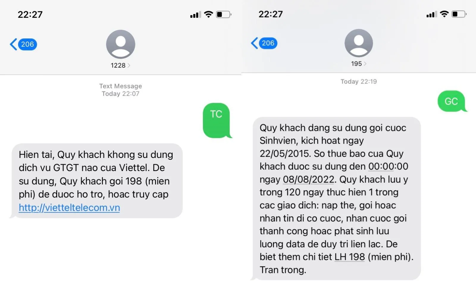 Cách kiểm tra các dịch vụ đang sử dụng tại nhà mạng Viettel, MobiFone, Vinaphone