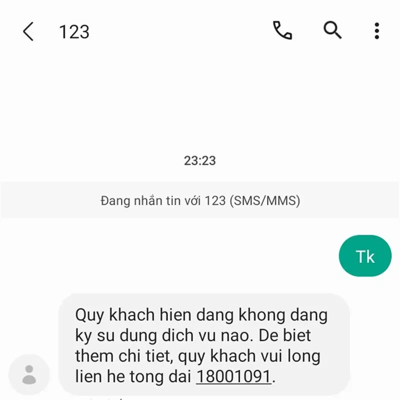 Cách kiểm tra các dịch vụ đang sử dụng tại nhà mạng Viettel, MobiFone, Vinaphone