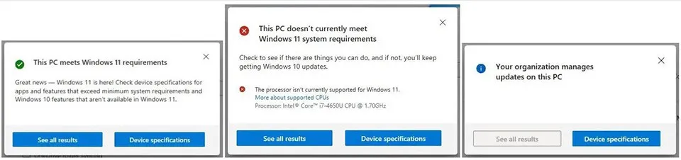 Cách kiểm tra cấu hình máy tính cài Windows 11 được không siêu nhanh, siêu dễ