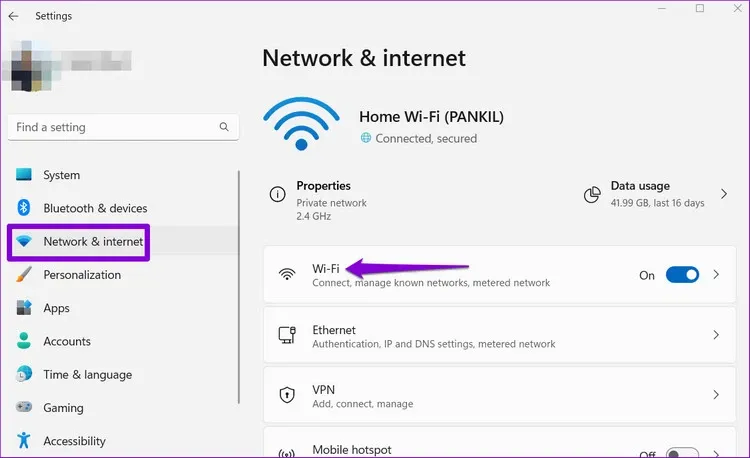 Cách kiểm tra cường độ tín hiệu Wi-Fi trên Windows 11 dành cho bạn