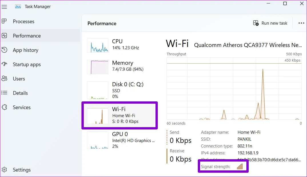 Cách kiểm tra cường độ tín hiệu Wi-Fi trên Windows 11 dành cho bạn