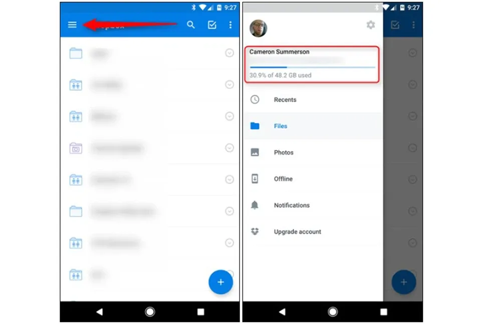Cách kiểm tra dung lượng trên Dropbox trên mọi nền tảng