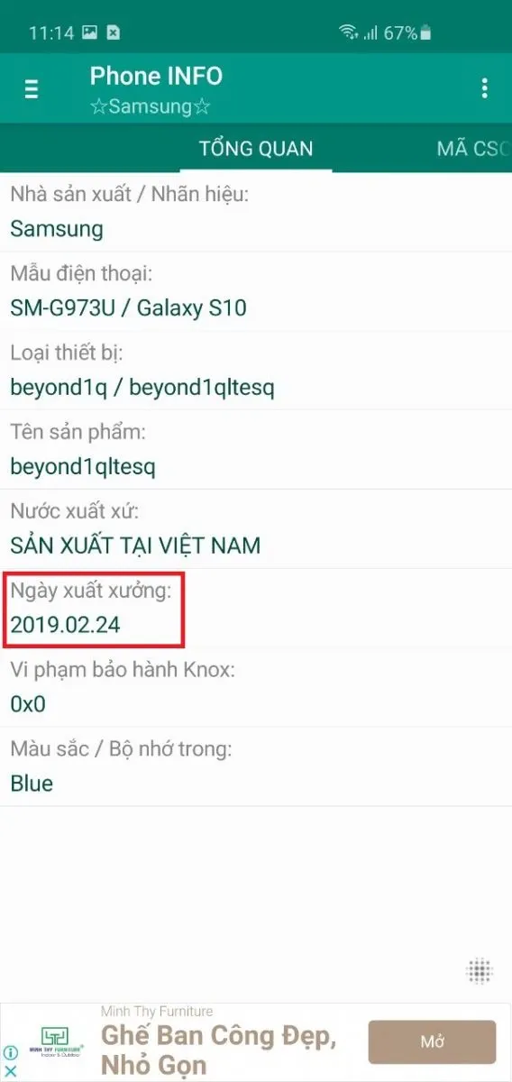 Cách kiểm tra ngày sản xuất điện thoại Samsung cực đơn giản, nhanh chóng