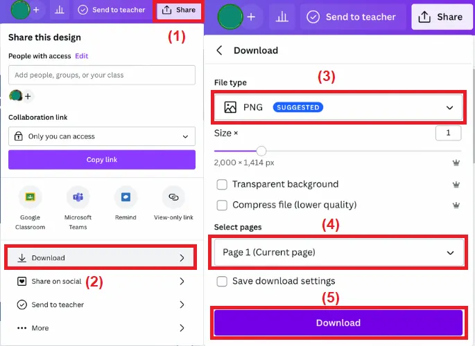 Cách làm thời khoá biểu đẹp bằng Canva cực dễ