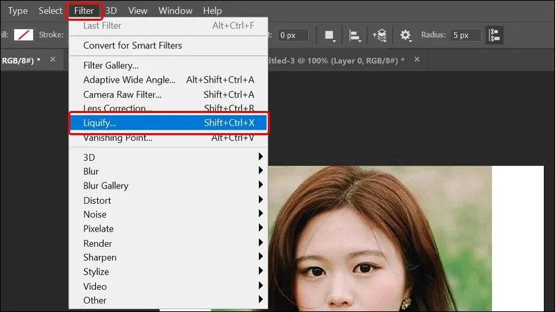 Cách làm thon gọn khuôn mặt trong Photoshop vô cùng dễ dàng