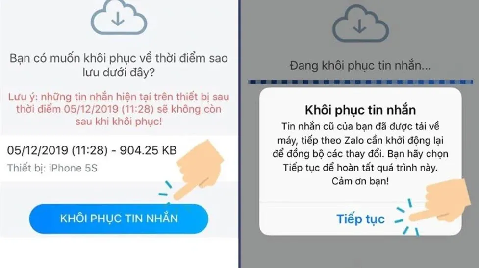 Cách lấy lại ảnh đã xóa trên Zalo iPhone đơn giản có thể bạn chưa biết