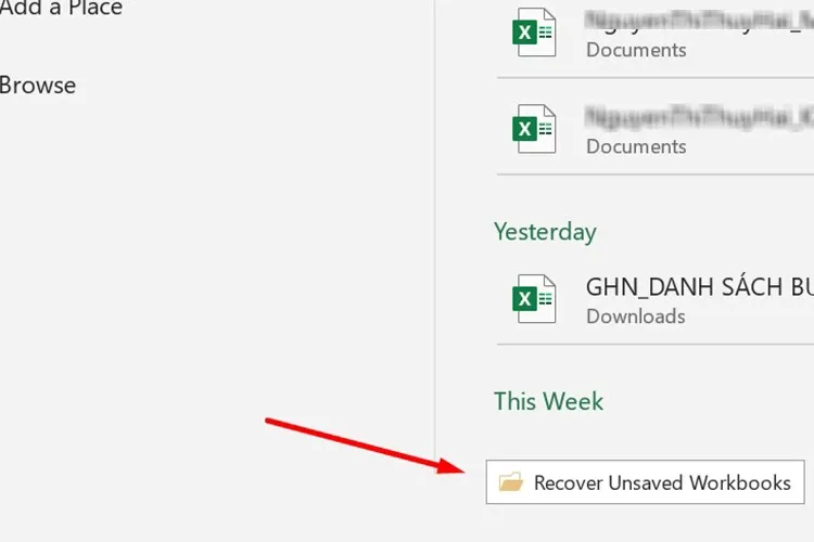 Cách lấy lại file Excel chưa lưu hoặc bị lưu đè cực hiệu quả chắc chắn bạn sẽ cần