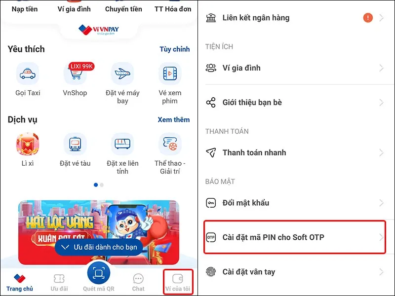 Cách lấy lại mã PIN cho Soft OTP trên ví VNPAY vô cùng dễ dàng