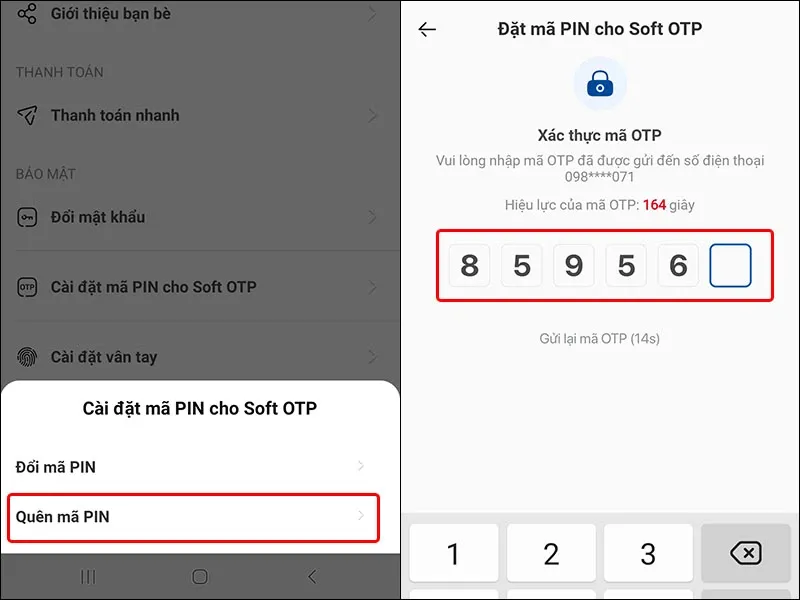 Cách lấy lại mã PIN cho Soft OTP trên ví VNPAY vô cùng dễ dàng