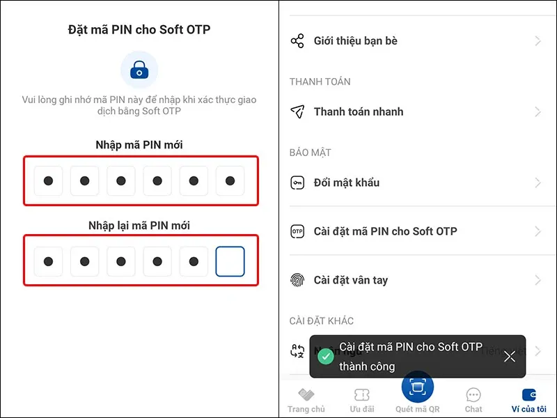 Cách lấy lại mã PIN cho Soft OTP trên ví VNPAY vô cùng dễ dàng