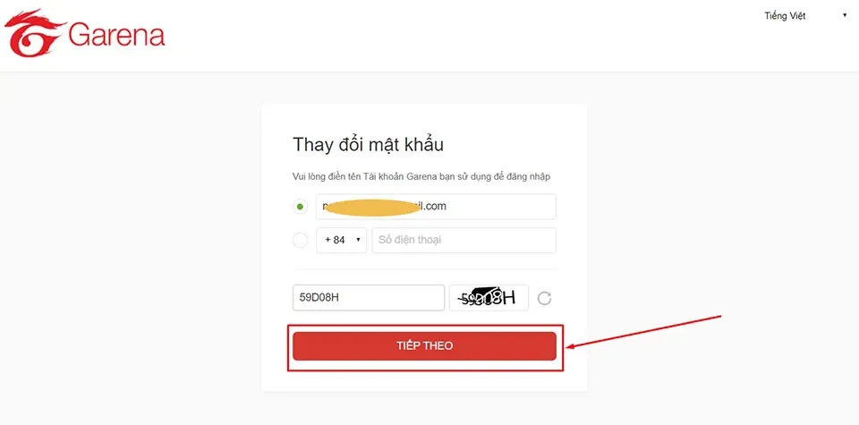 Cách lấy lại tài khoản Garena thành công 100%