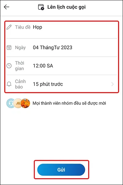 Cách lên lịch cuộc gọi nhóm trên Skype vô cùng dễ dàng