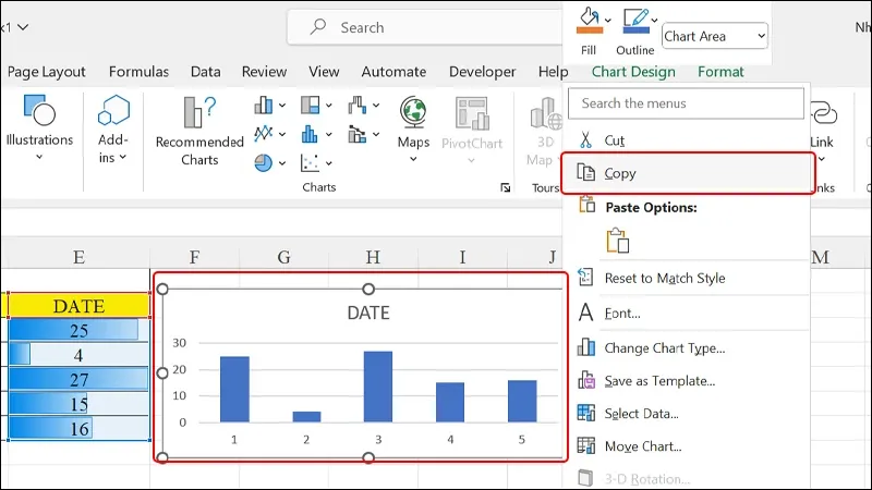 Cách liên kết dữ liệu giữa Excel và Word cực đơn giản