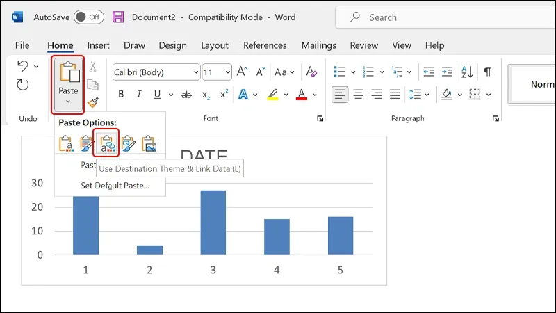 Cách liên kết dữ liệu giữa Excel và Word cực đơn giản