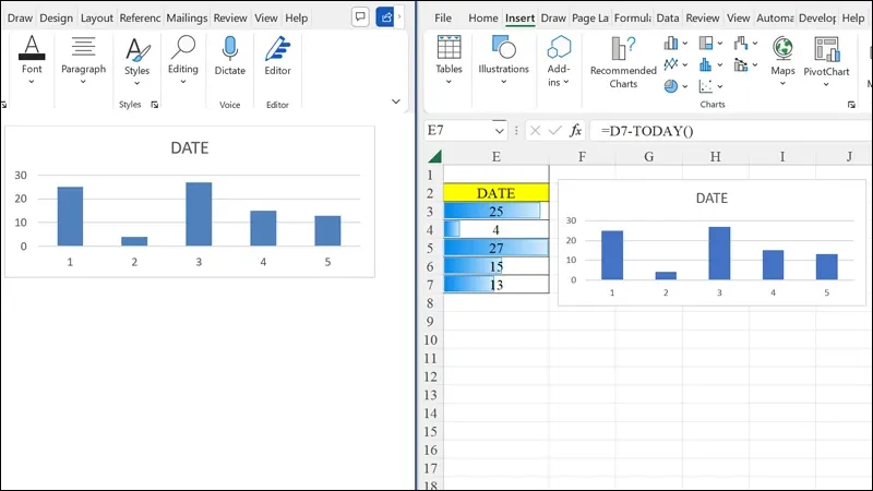 Cách liên kết dữ liệu giữa Excel và Word cực đơn giản