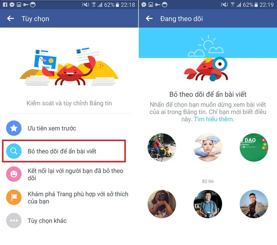 Cách loại bỏ những status “rác” trên new feed Facebook