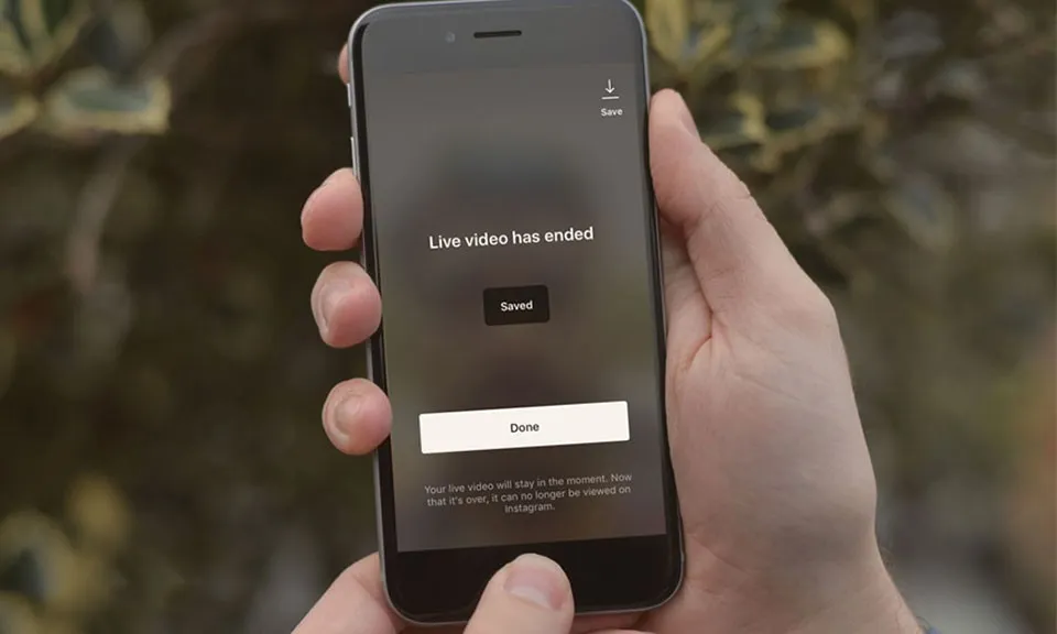 Cách lưu lại video sau khi quay Live Instagram trên iPhone nhanh chóng nhất
