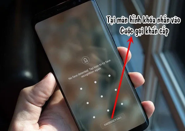 Cách mở khóa điện thoại Samsung bằng cuộc gọi khẩn cấp được thực hiện như thế nào?