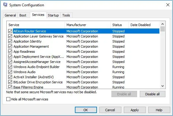 Cách mở MSConfig và thao tác sử dụng MSConfig trên Win 10