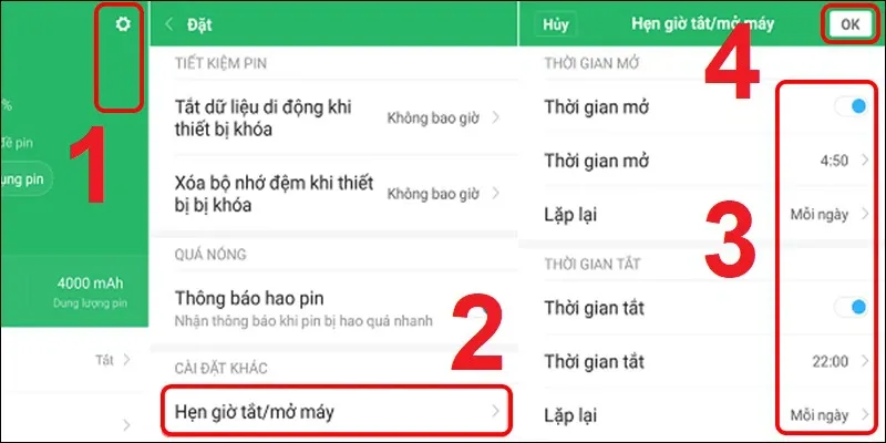 Cách mở nguồn điện thoại Samsung bị hư nút nguồn đơn giản và dễ thực hiện nhất