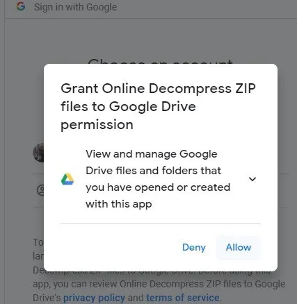 Cách mở tệp nén trong Google Drive