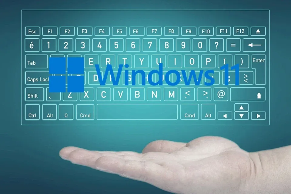 Cách mở và sử dụng bàn phím ảo trong Windows 11 nhanh chóng
