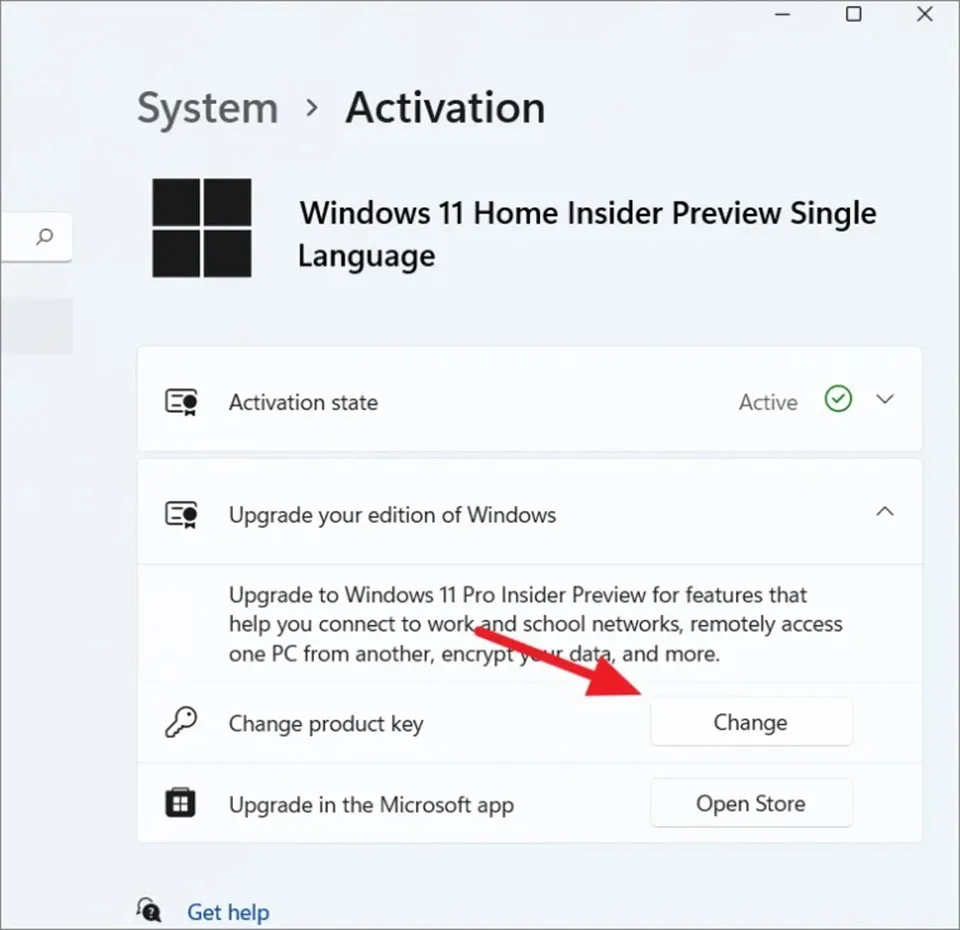 Cách nâng cấp Windows 11 Home lên Pro miễn phí