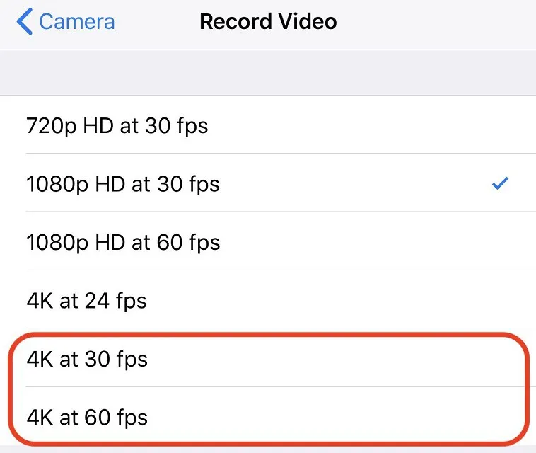 Cách nâng chất lượng video 4K trên iPhone X tương đương máy ảnh DSLR