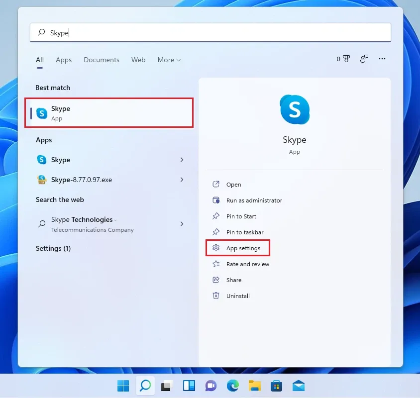 Cách ngăn Skype tự động khởi động trên Windows 11