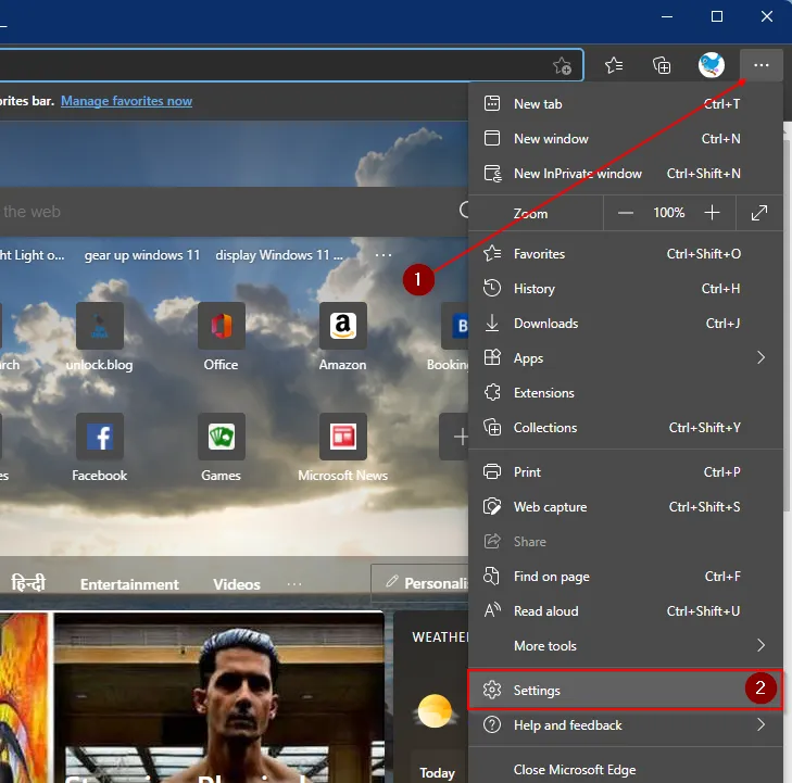 Cách ngăn video tự động phát trong Microsoft Edge