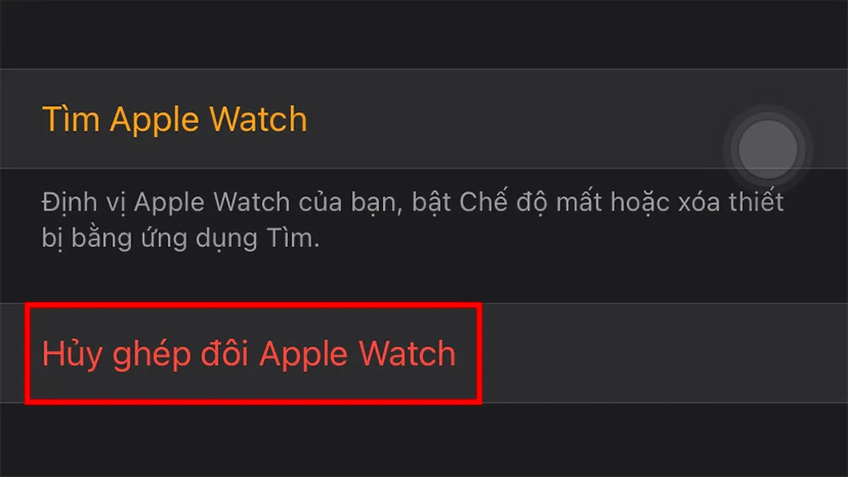 Cách ngắt kết nối Apple Watch với iPhone đơn giản, an toàn và không làm hư hỏng thiết bị