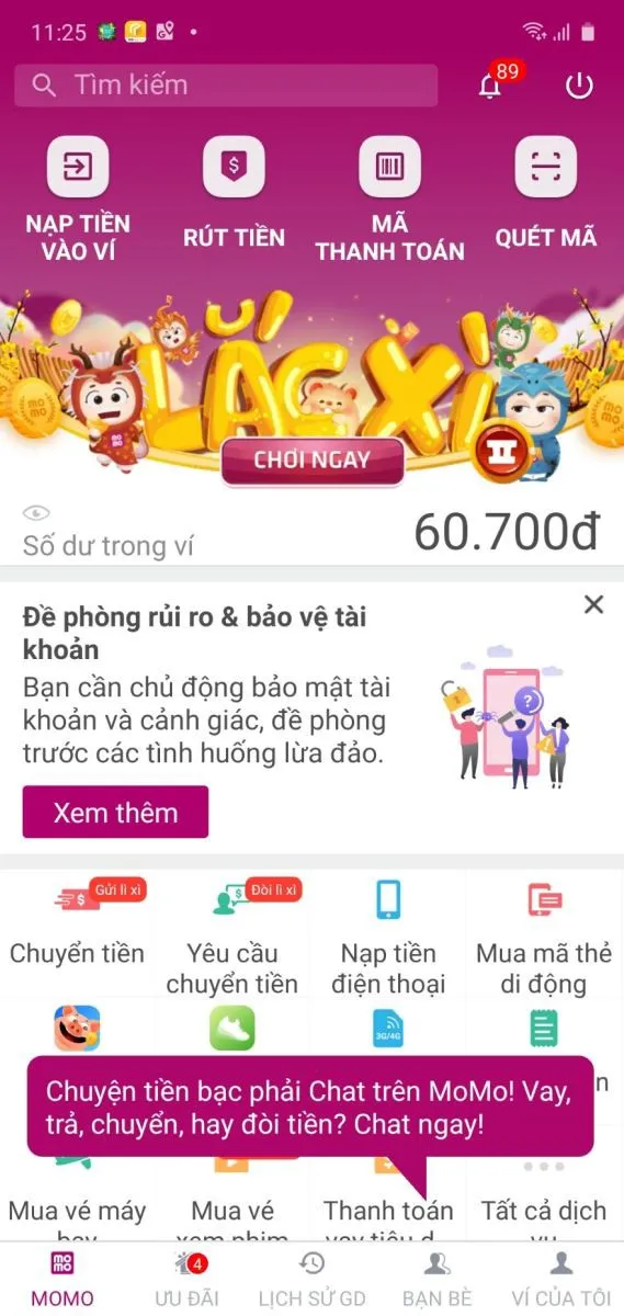 Cách nhận lì xì ví Momo cực vui Tết này, giật bao 100 triệu