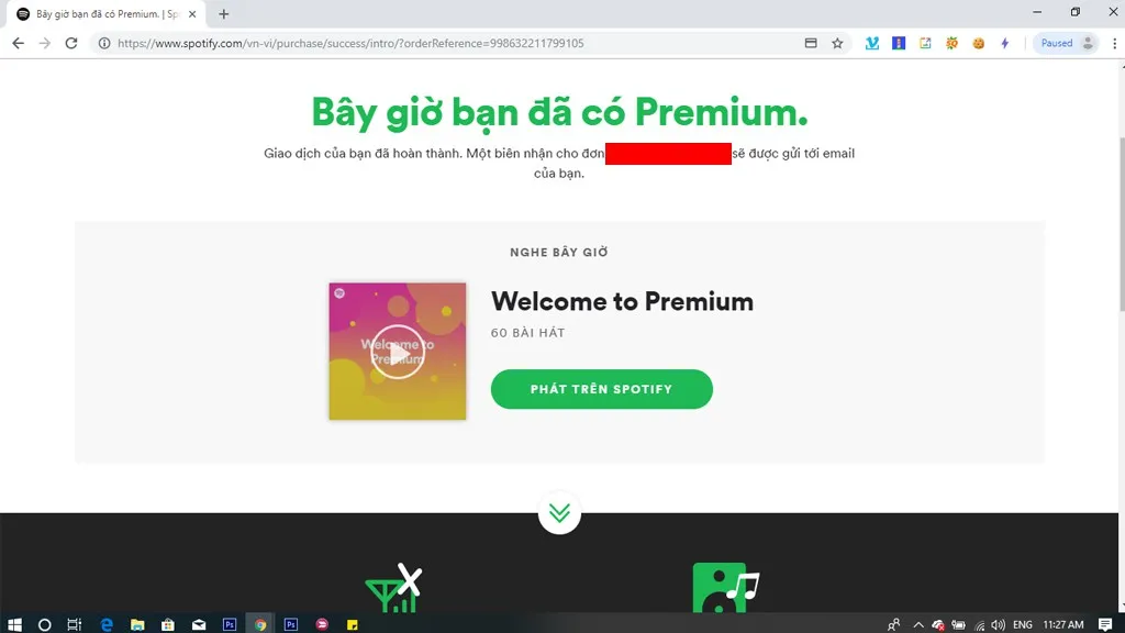 Cách nhận ưu đãi khủng từ Spotify, 3 tháng Premium chỉ với 6 ngàn đồng