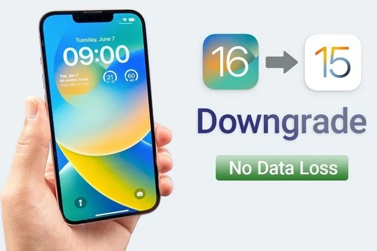 Cách quay về iOS 15.5 sau khi nâng cấp lên iOS 16 không mất dữ liệu