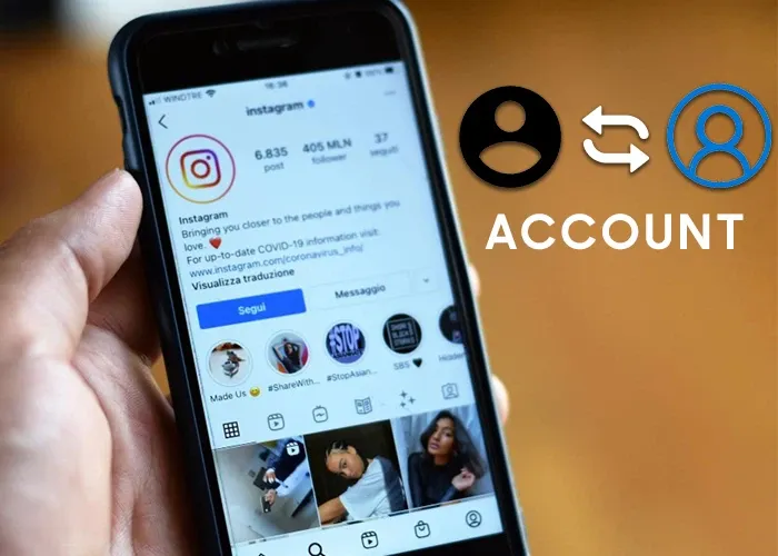 Cách quay về tài khoản cá nhân trên Instagram nhanh chóng