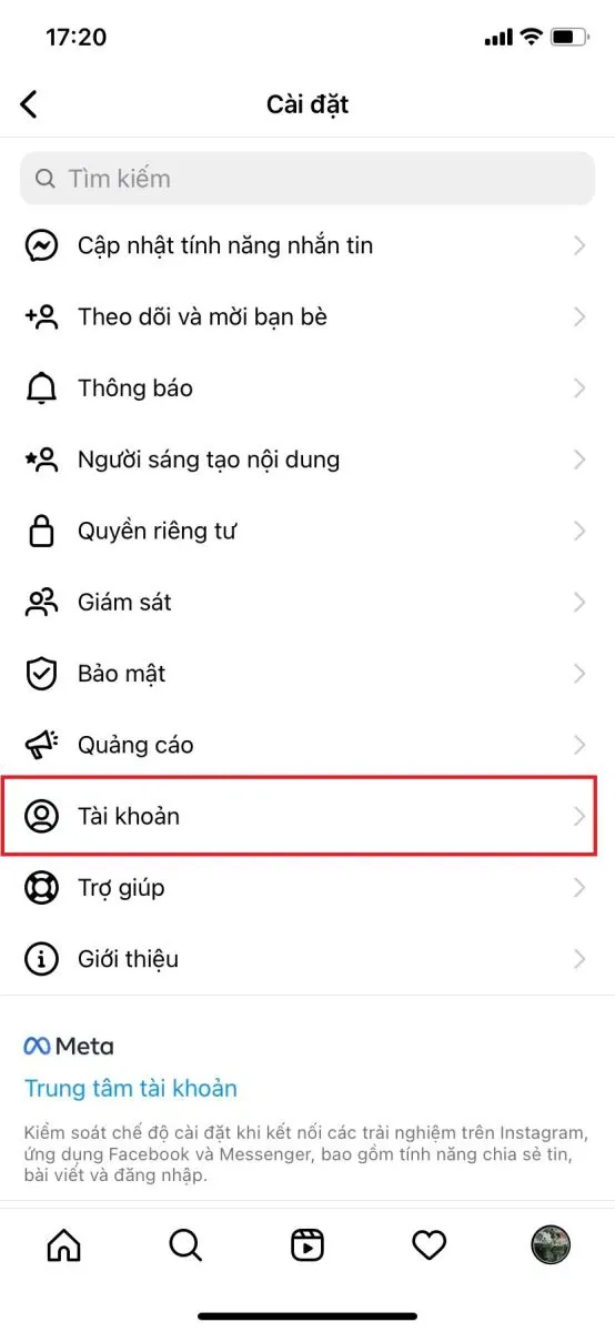 Cách quay về tài khoản cá nhân trên Instagram nhanh chóng