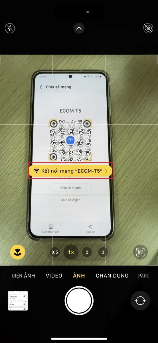 Cách quét mã QR WiFi để truy cập mạng không cần mật khẩu trên Android và iOS