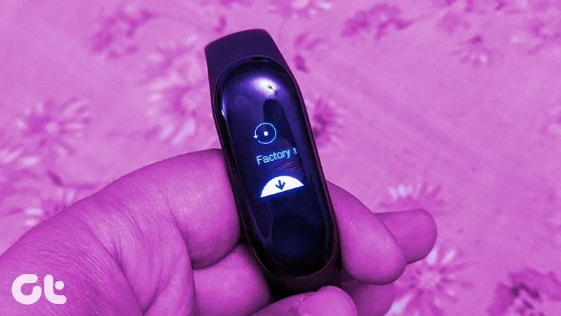 Cách reset Mi Band 3 và 4