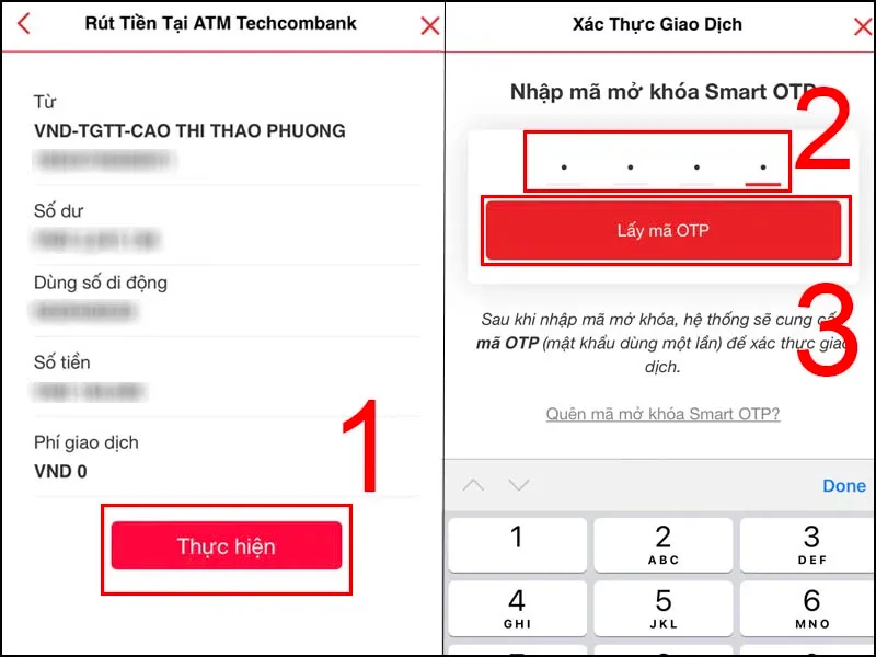 Cách rút tiền ATM không cần thẻ đơn giản, nhanh chóng nhất