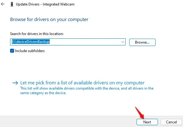 Cách sao lưu và khôi phục driver trên Windows 11