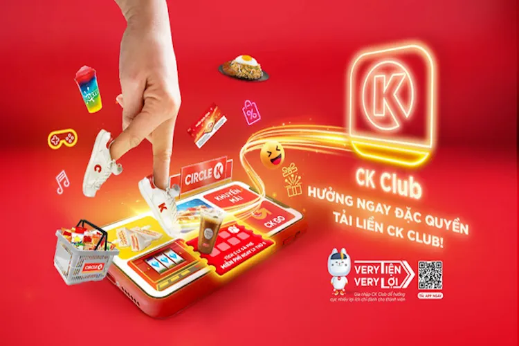 Cách sử dụng app CK Club để nhận nhiều quà tặng và tìm cửa hàng Circle K gần nhất