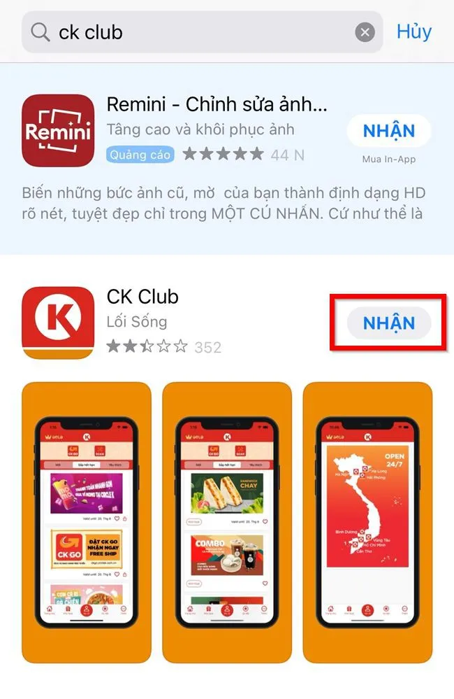 Cách sử dụng app CK Club để nhận nhiều quà tặng và tìm cửa hàng Circle K gần nhất