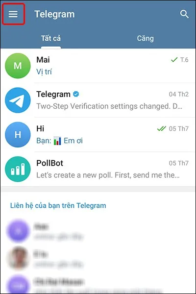 Cách sử dụng chế độ tiết kiệm năng lượng trên Telegram siêu đơn giản